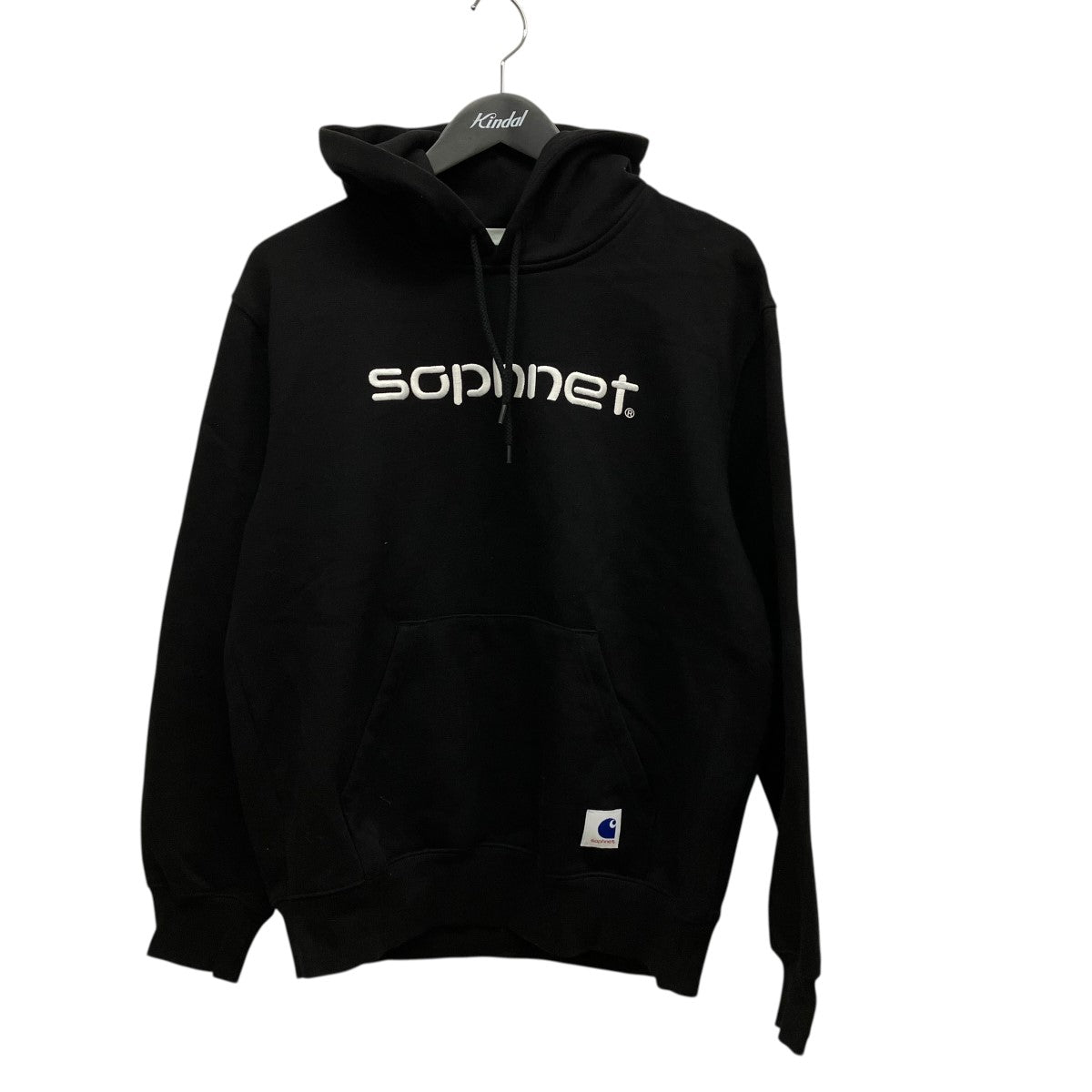 SOPH 20 HOODED SWEATSHIRTプルオーバー刺しゅうパーカーA192073.89.90.03