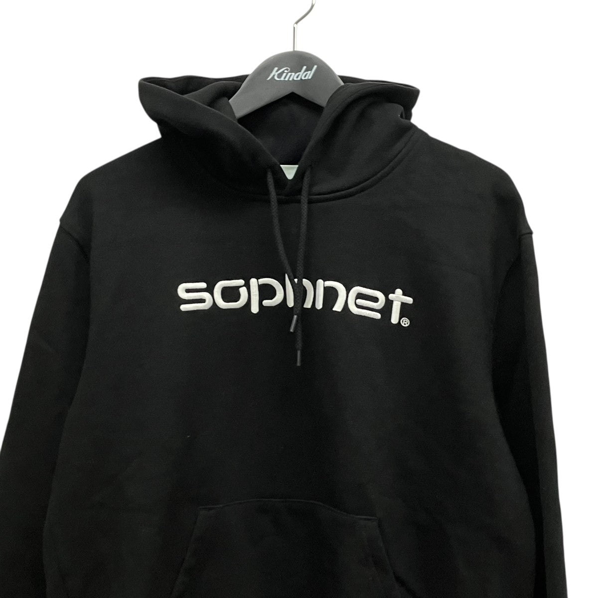 SOPH 20 HOODED SWEATSHIRTプルオーバー刺しゅうパーカーA192073.89.90.03