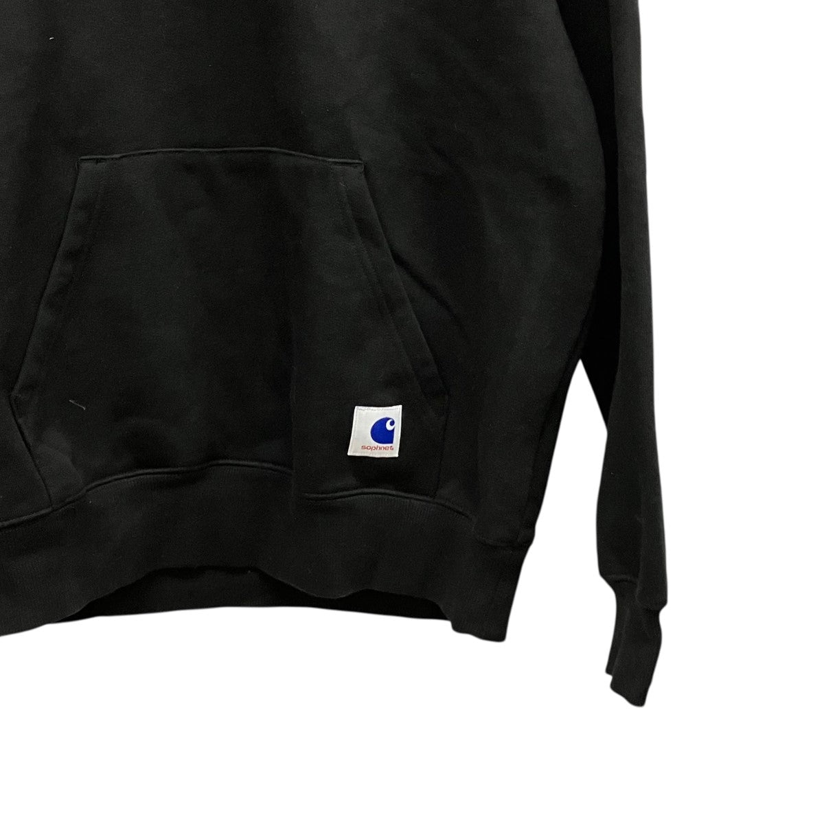 SOPH 20 HOODED SWEATSHIRTプルオーバー刺しゅうパーカーA192073.89.90.03
