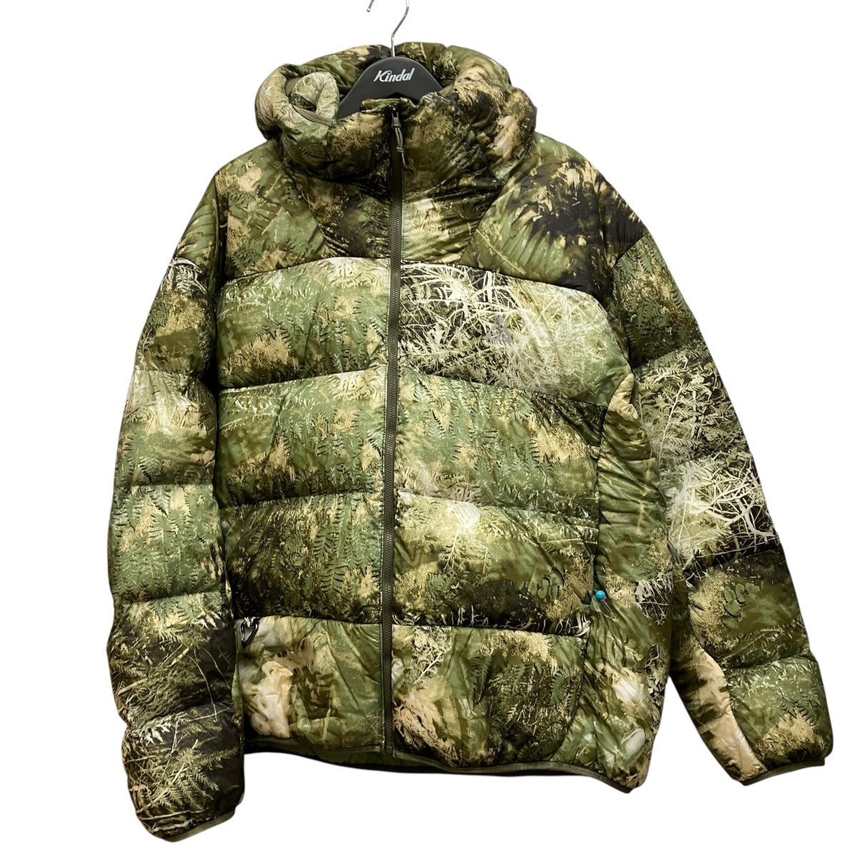 NIKE ACG AS U ACG LUNAR LAKE AOP CAPS OIL GREEN MEDIUM OLIVE REFLECTIVE SILV総柄中綿ジャケットFB8122-386 古着・中古-1枚目のアイテム画像