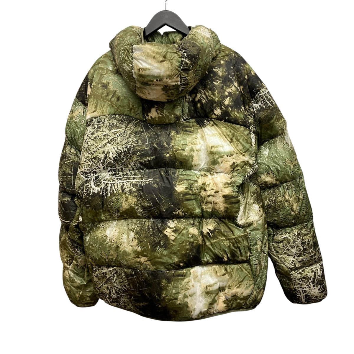 NIKE ACG AS U ACG LUNAR LAKE AOP CAPS OIL GREEN MEDIUM OLIVE REFLECTIVE SILV総柄中綿ジャケットFB8122-386 古着・中古-2枚目のアイテム画像