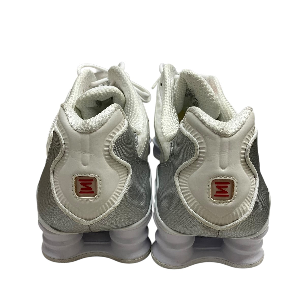 W SHOX TL WHITE WHITE-METALLIC SILVER-MAX ORANGESHOXスニーカーAR3566-100