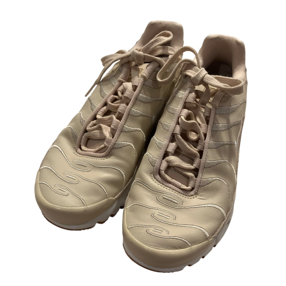 NIKE Wmns Air Max Plus Premium Vachetta Tan GumスニーカーDZ2832-200 古着・中古-1枚目のアイテム画像