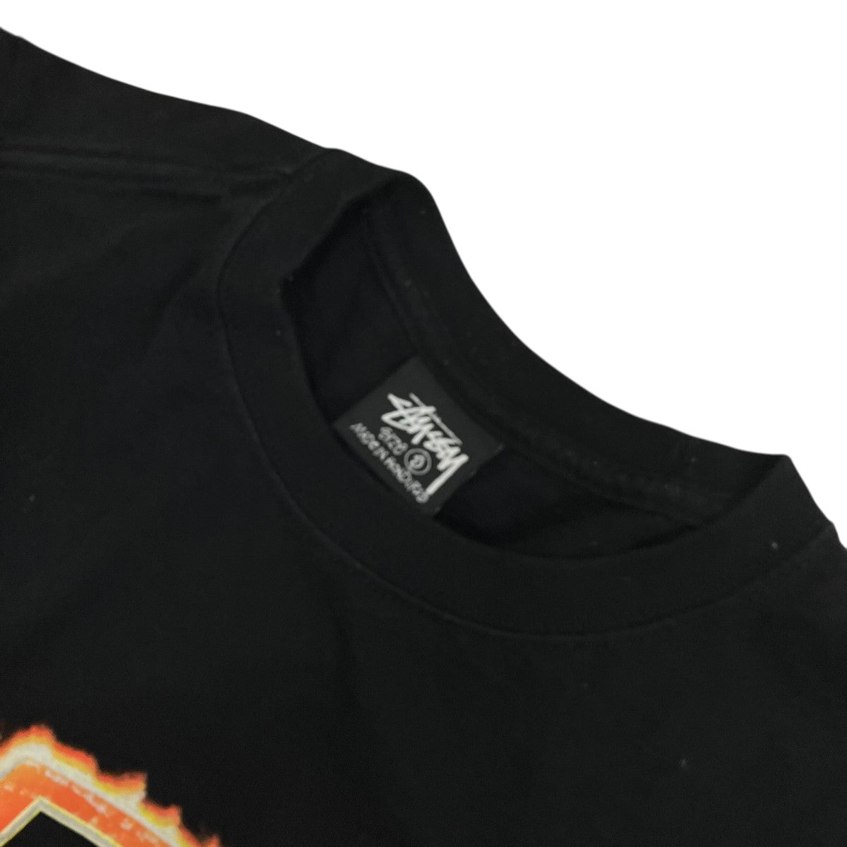 stussy 25SSBLAZE TEEプリントTシャツ 古着・中古-4枚目のアイテム画像
