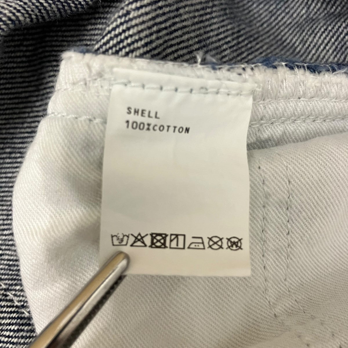 SO NAKAMEGURO デニムハーフパンツSOM-231-001 古着・中古-5枚目のアイテム画像