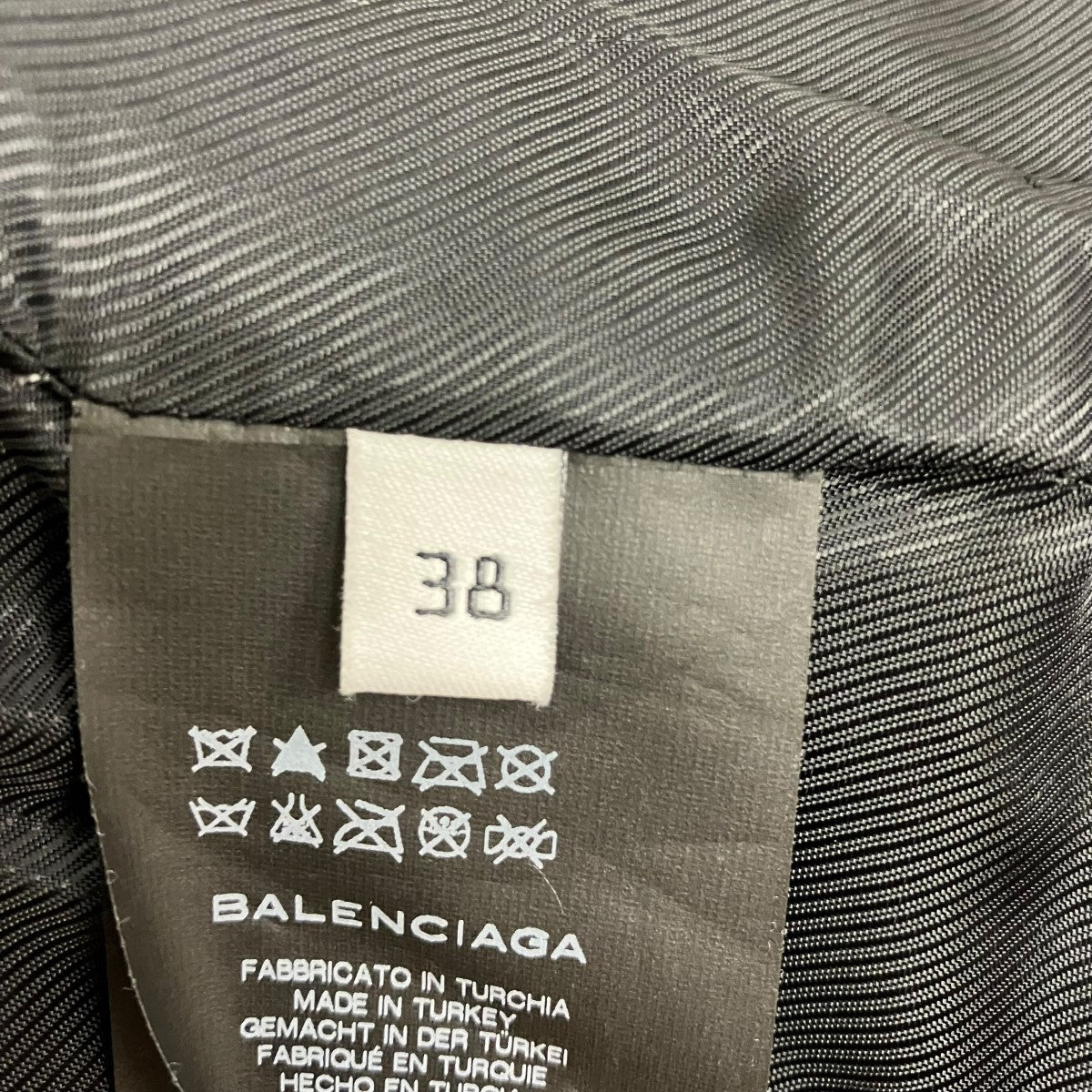 BALENCIAGA ライダースジャケット374639 古着・中古-6枚目のアイテム画像