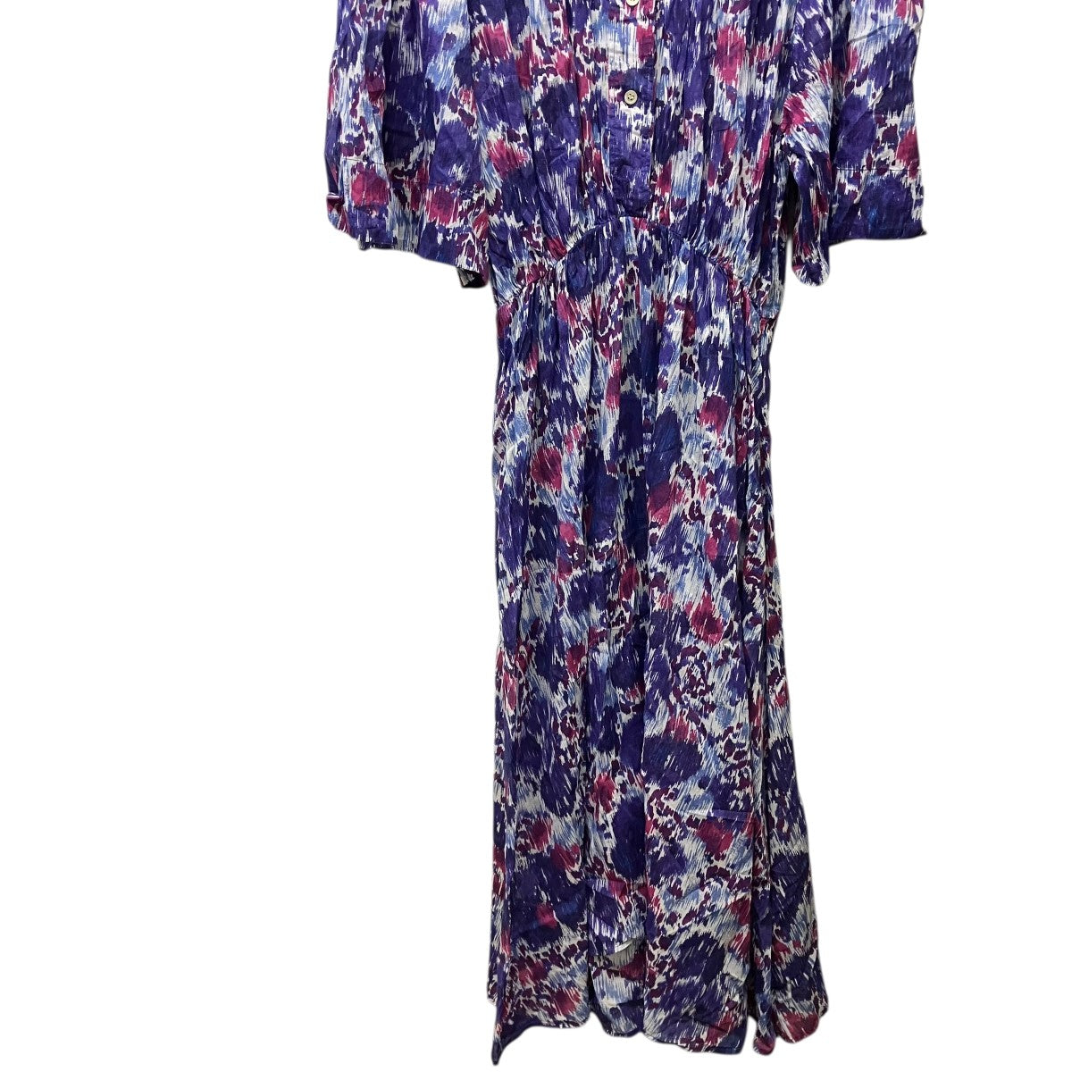 ISABEL MARANT Maggy Dress総柄ワンピースRO2103-22P033E 古着・中古-5枚目のアイテム画像