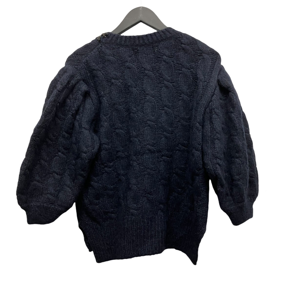 Simone Rocha ビジューデザインカーディガン6515-343-0584 古着・中古-2枚目のアイテム画像