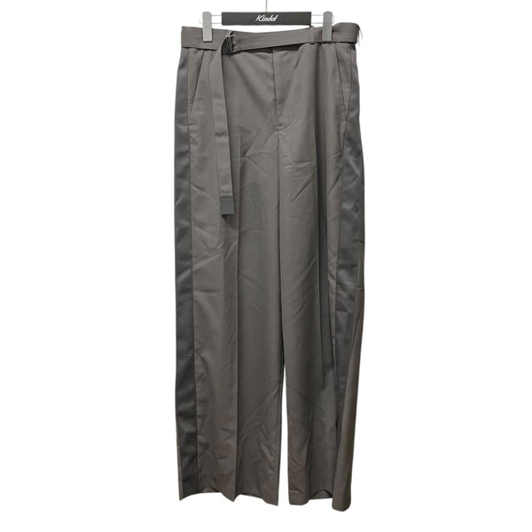 sacai(サカイ) ベルテッドサイドラインパンツ25-07785 25-07785