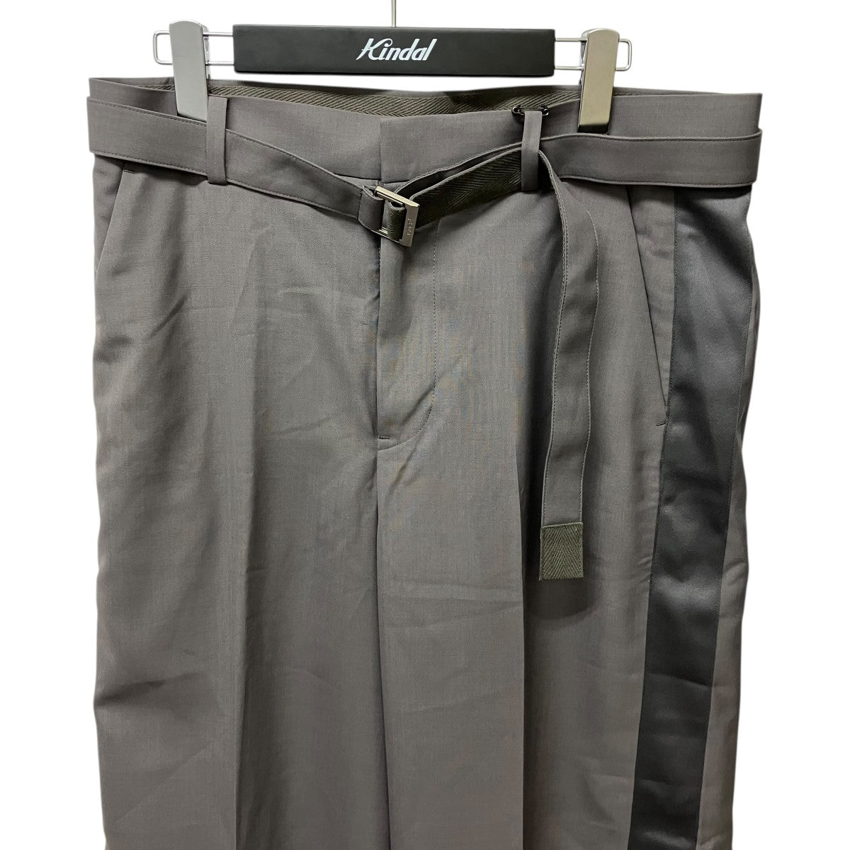 sacai ベルテッドサイドラインパンツ25-03711M 古着・中古-3枚目のアイテム画像