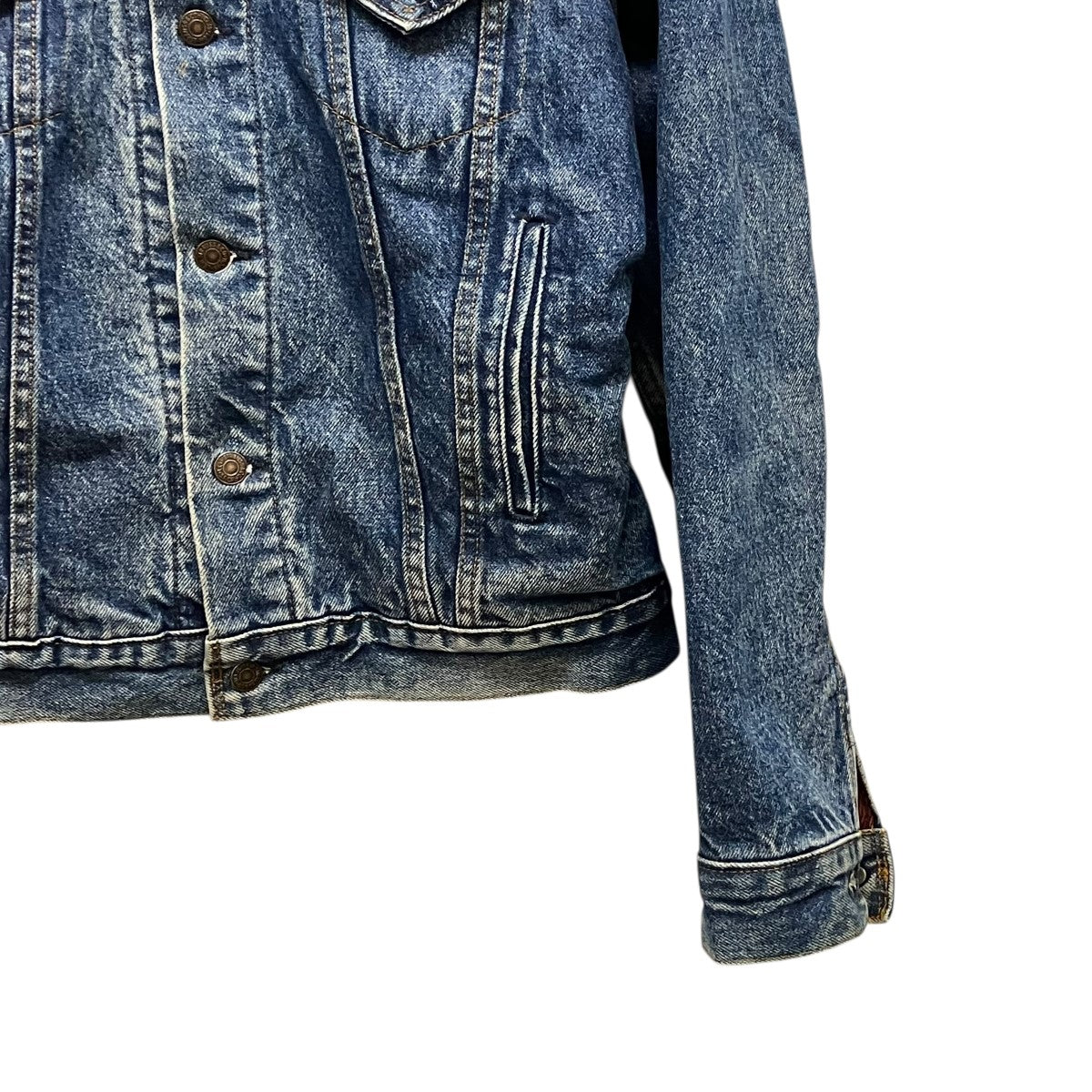 LEVI’S 80sデニムジャケット71411 古着・中古-4枚目のアイテム画像