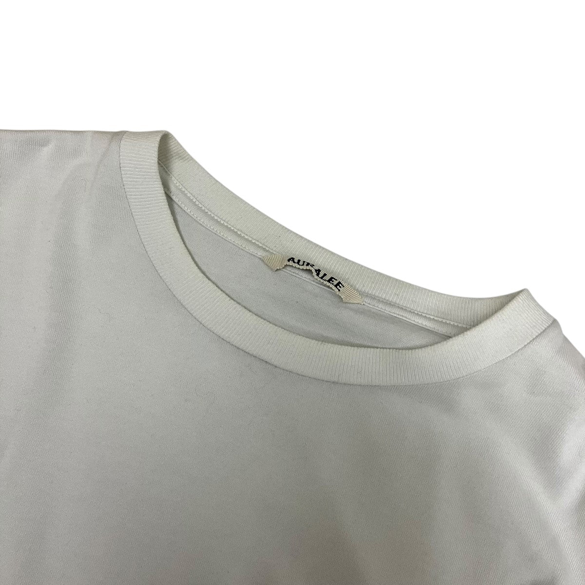 AURALEE LUSTER PLAITING L S TEEクルーネック長袖TシャツA00SP01GT 古着・中古-6枚目のアイテム画像