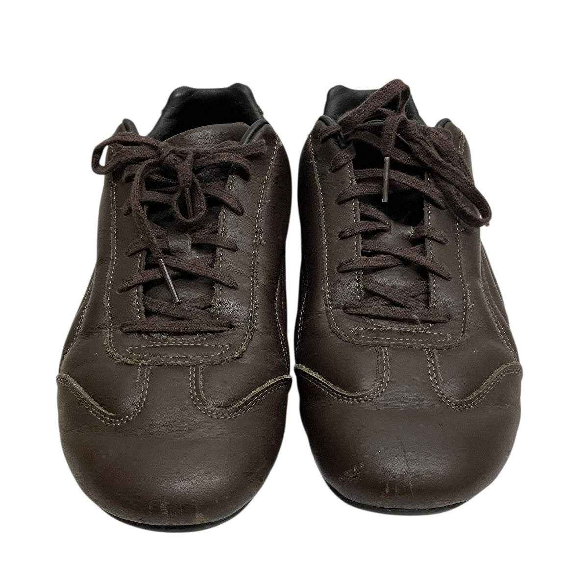 PUMA×JJJJound Speedcat Brown Leatherスニーカー405979-02 古着・中古-2枚目のアイテム画像