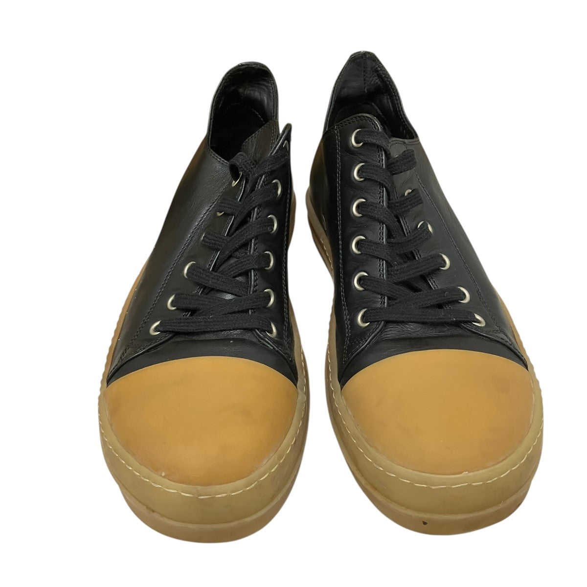 Gum Sole RamonesレザースニーカーE18 1606
