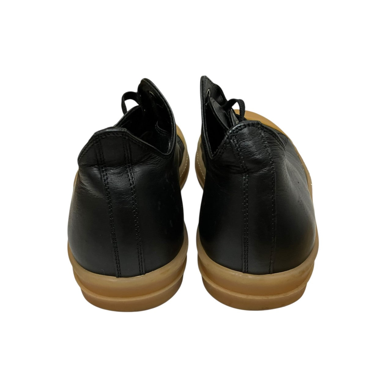 Gum Sole RamonesレザースニーカーE18 1606