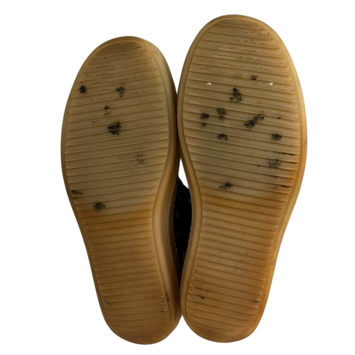 Gum Sole RamonesレザースニーカーE18 1606