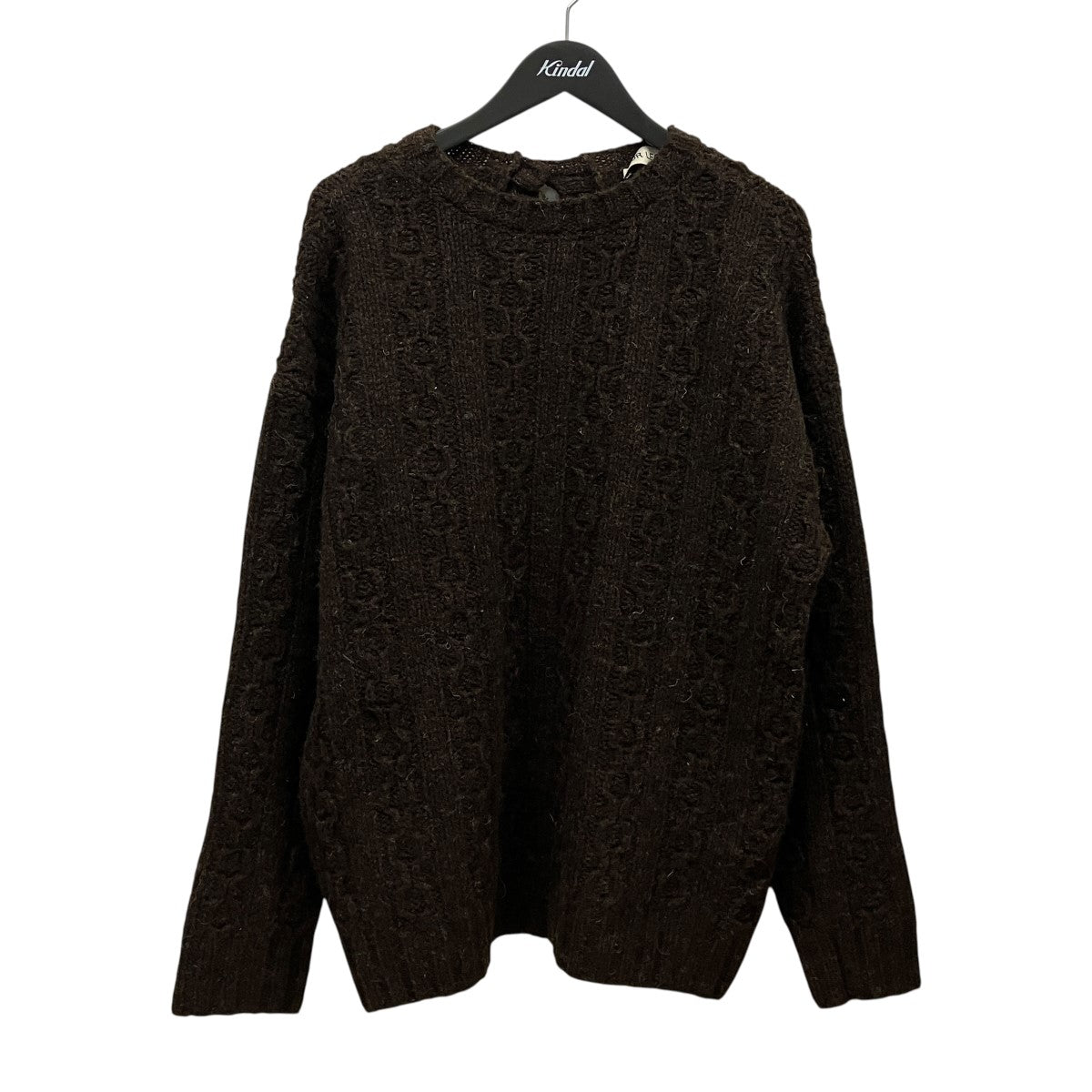 TODDLER POPOVER Welsh Chain KnitケーブルニットM4233TW