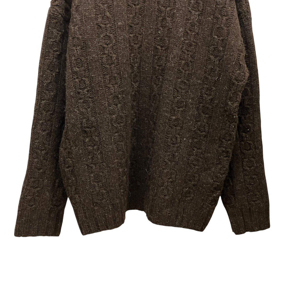 TODDLER POPOVER Welsh Chain KnitケーブルニットM4233TW