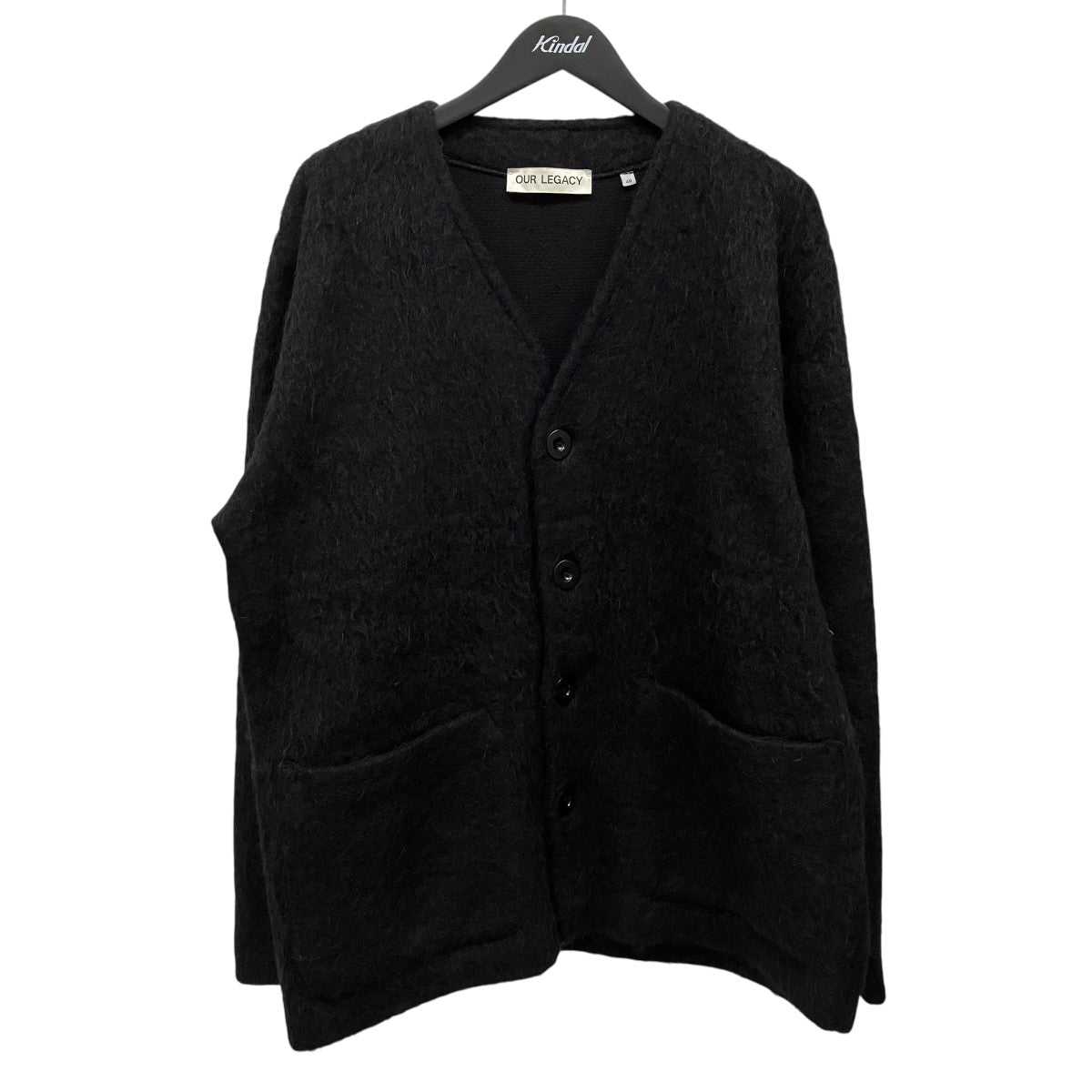 21AWMohair Cardiganアルパカ混シャギーカーディガンM4206CBM