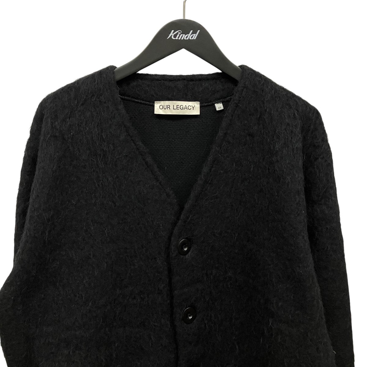 21AWMohair Cardiganアルパカ混シャギーカーディガンM4206CBM