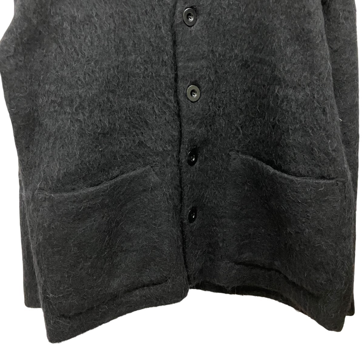 21AWMohair Cardiganアルパカ混シャギーカーディガンM4206CBM