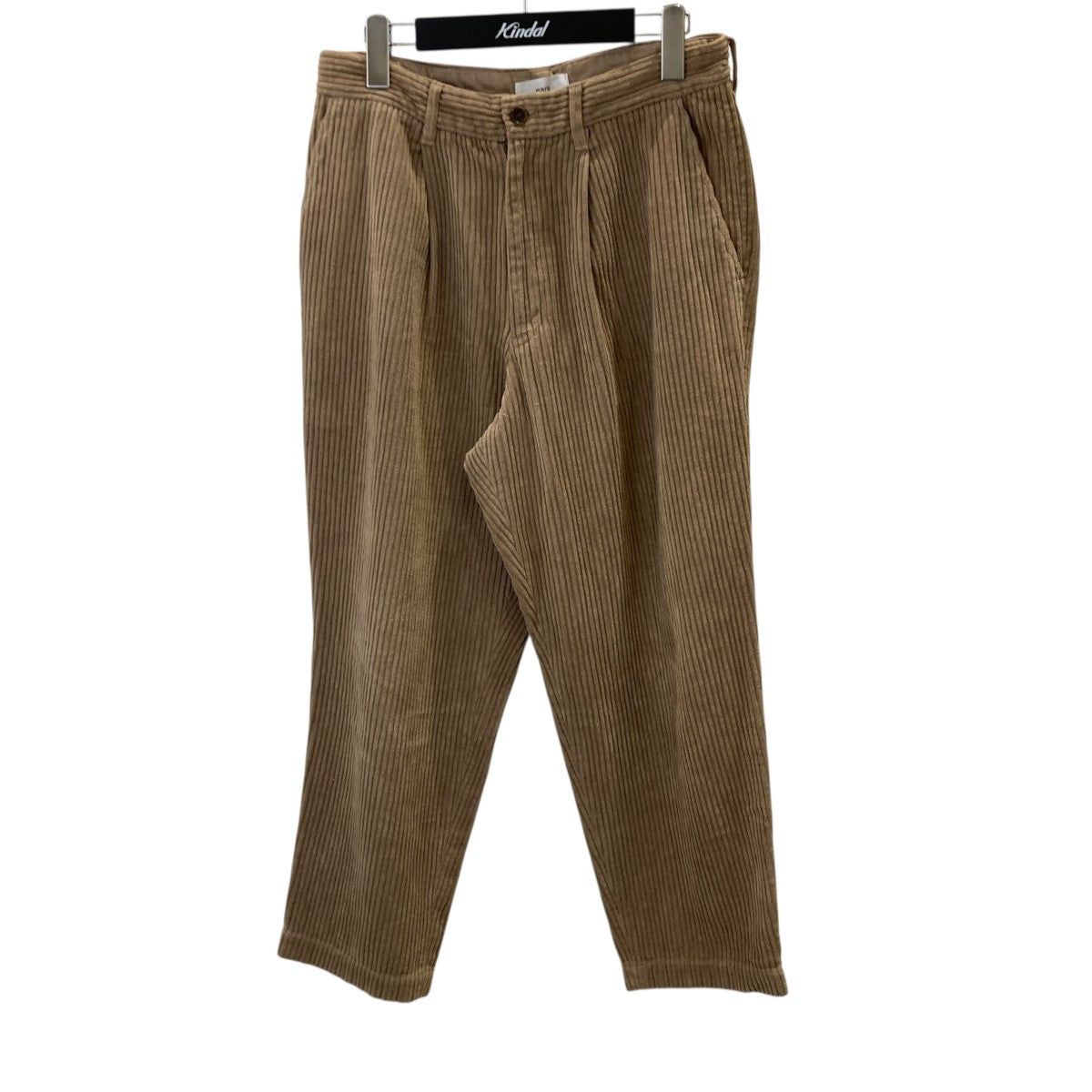 PLEATED TROUSERS REGULAR 5WALE CORDUROYコーデュロイパンツM18C-14PT01C