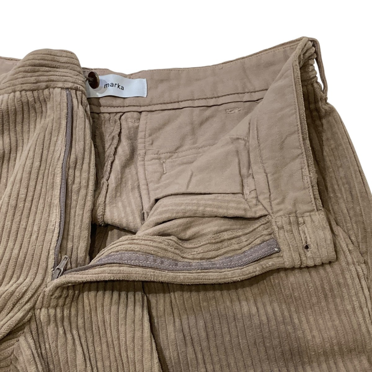 PLEATED TROUSERS REGULAR 5WALE CORDUROYコーデュロイパンツM18C-14PT01C