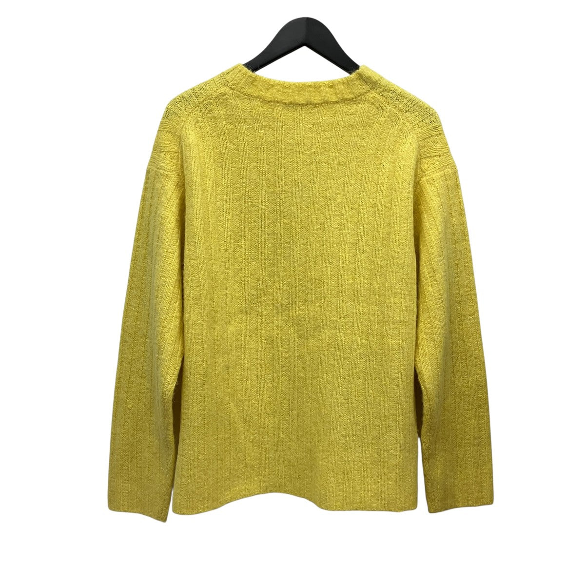 21AWBABY ALPACA WOOL WIDE RIB KNIT P Oアルパカ混ニットA21AP02BA