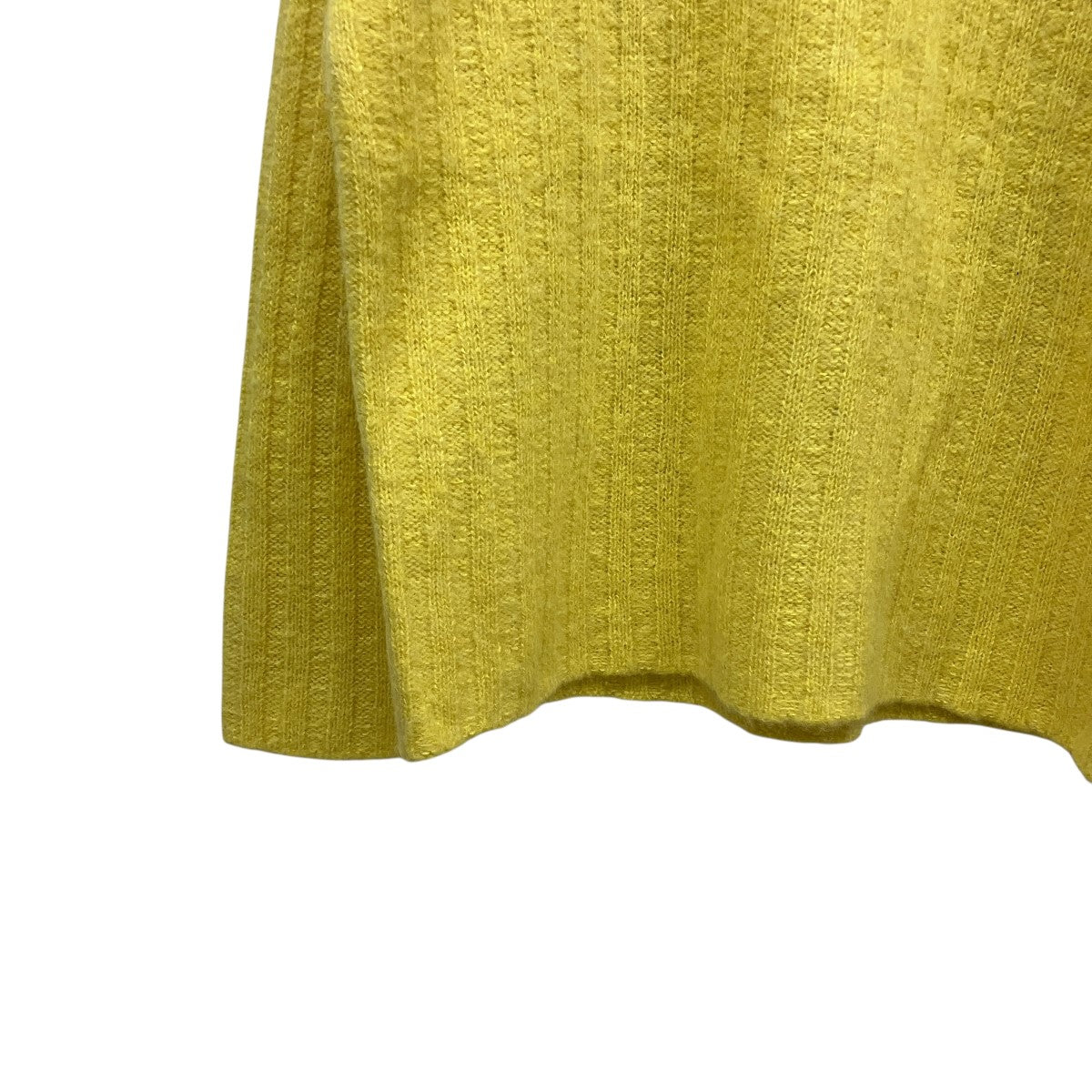 21AWBABY ALPACA WOOL WIDE RIB KNIT P Oアルパカ混ニットA21AP02BA