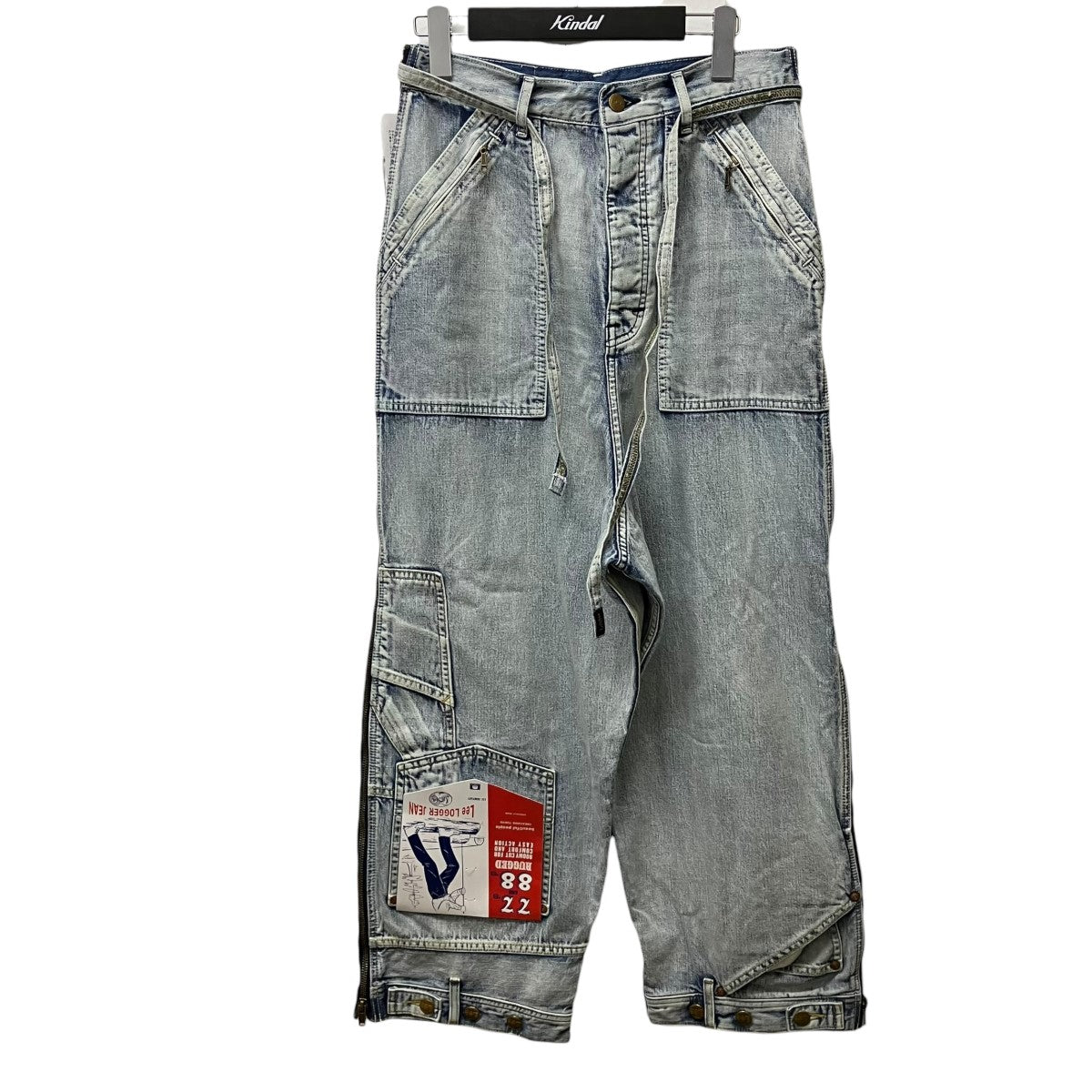 beautiful people×LEE 25SSLee double-end denim 91-B logger pantsデニムパンツ1525105046 古着・中古-1枚目のアイテム画像