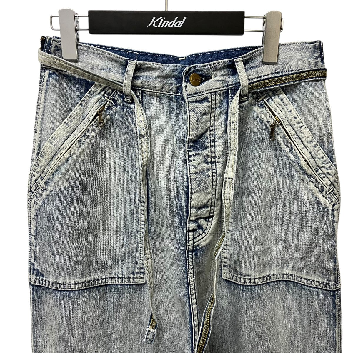 beautiful people×LEE 25SSLee double-end denim 91-B logger pantsデニムパンツ1525105046 古着・中古-3枚目のアイテム画像
