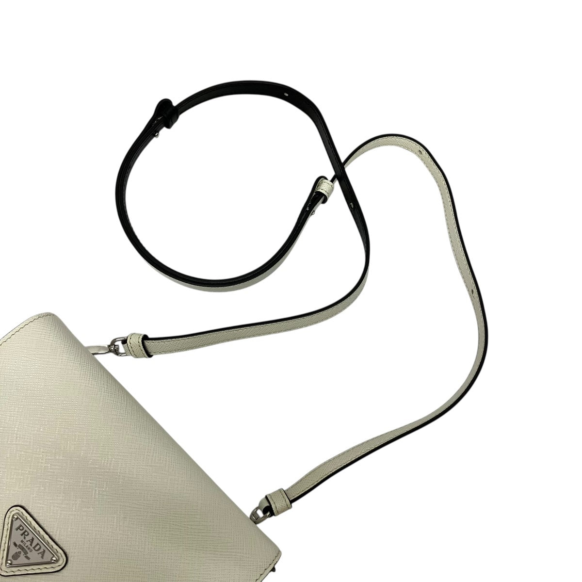 PRADA サフィアーノレザーショルダーバッグ2VD061 古着・中古-5枚目のアイテム画像