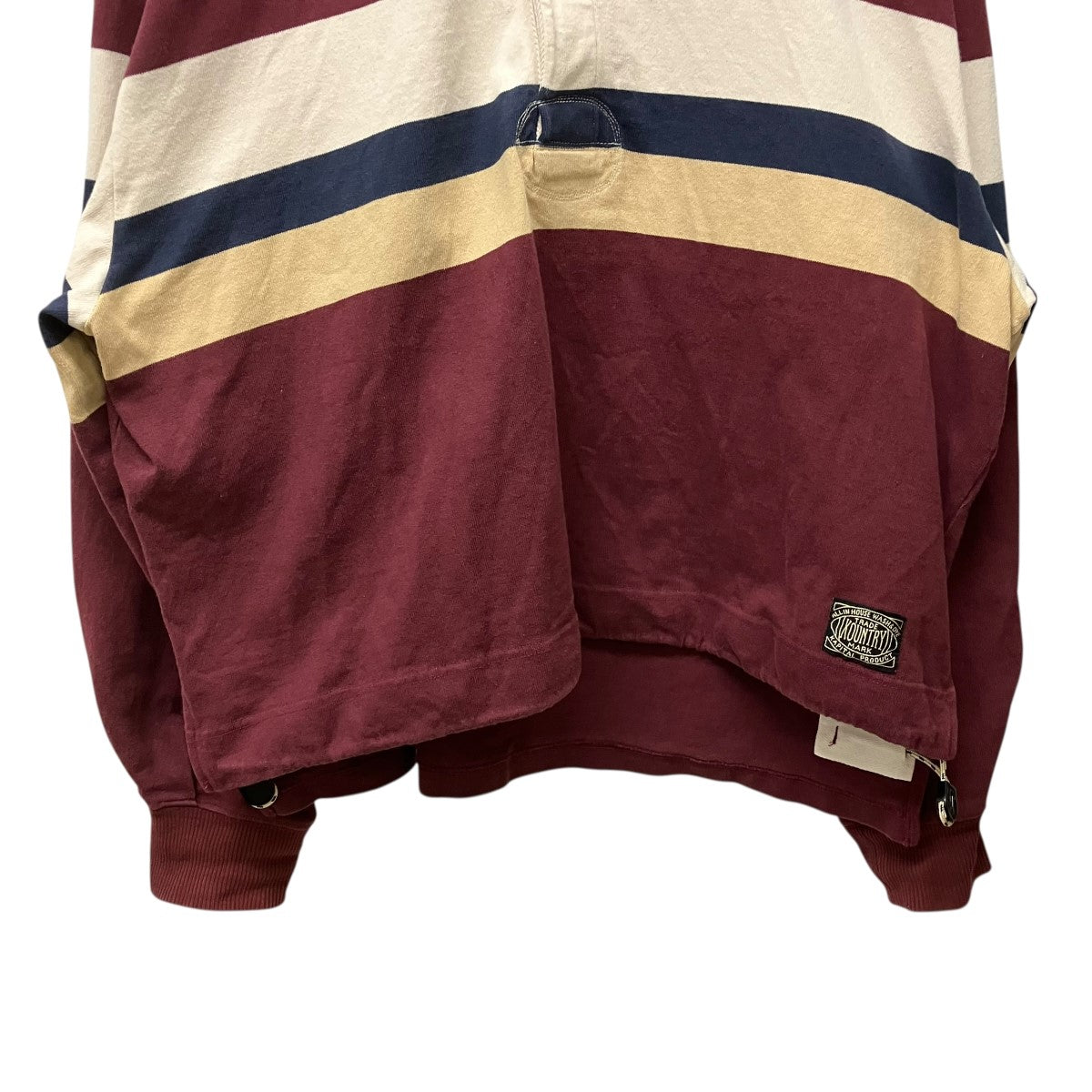 16 - Panel Border Jersey BIG Rugby ShirtボーダーラガーシャツK2403LC104
