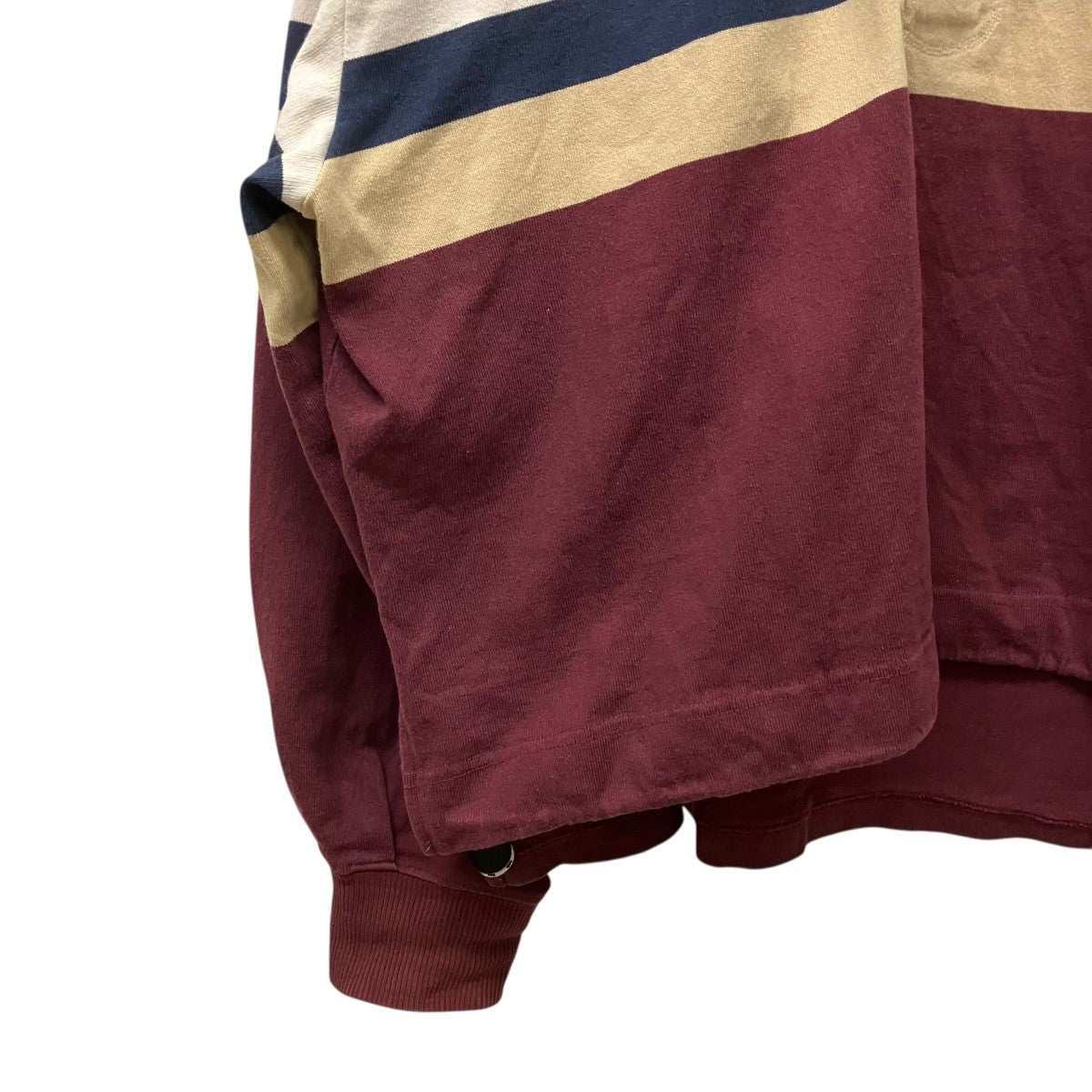 16 - Panel Border Jersey BIG Rugby ShirtボーダーラガーシャツK2403LC104