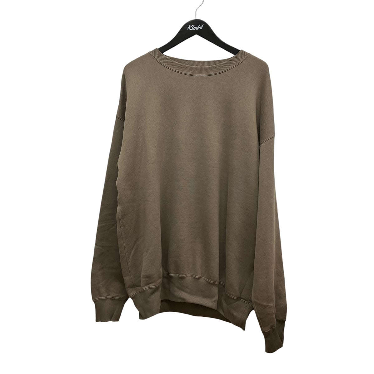 24AWSMOOTH SOFT SWEAT P OコットンソフトクルーネックスウェットA24AP03TU