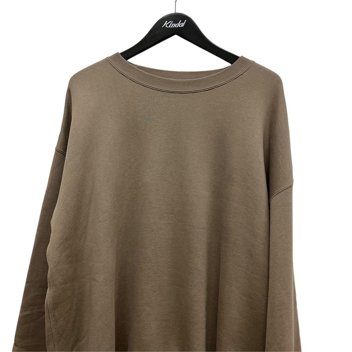 24AWSMOOTH SOFT SWEAT P OコットンソフトクルーネックスウェットA24AP03TU