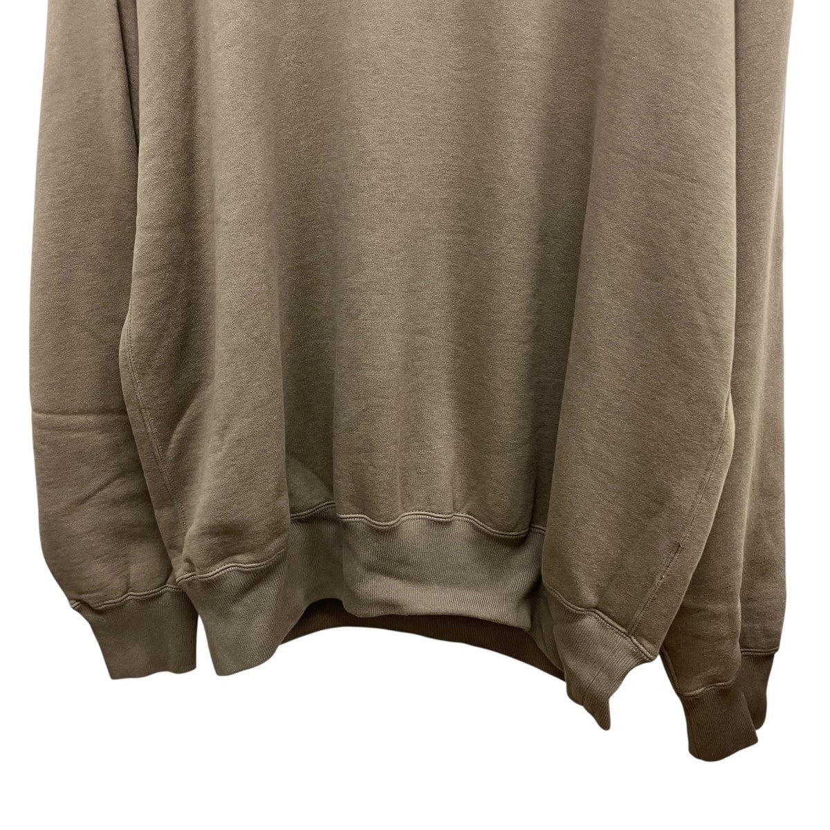 24AWSMOOTH SOFT SWEAT P OコットンソフトクルーネックスウェットA24AP03TU