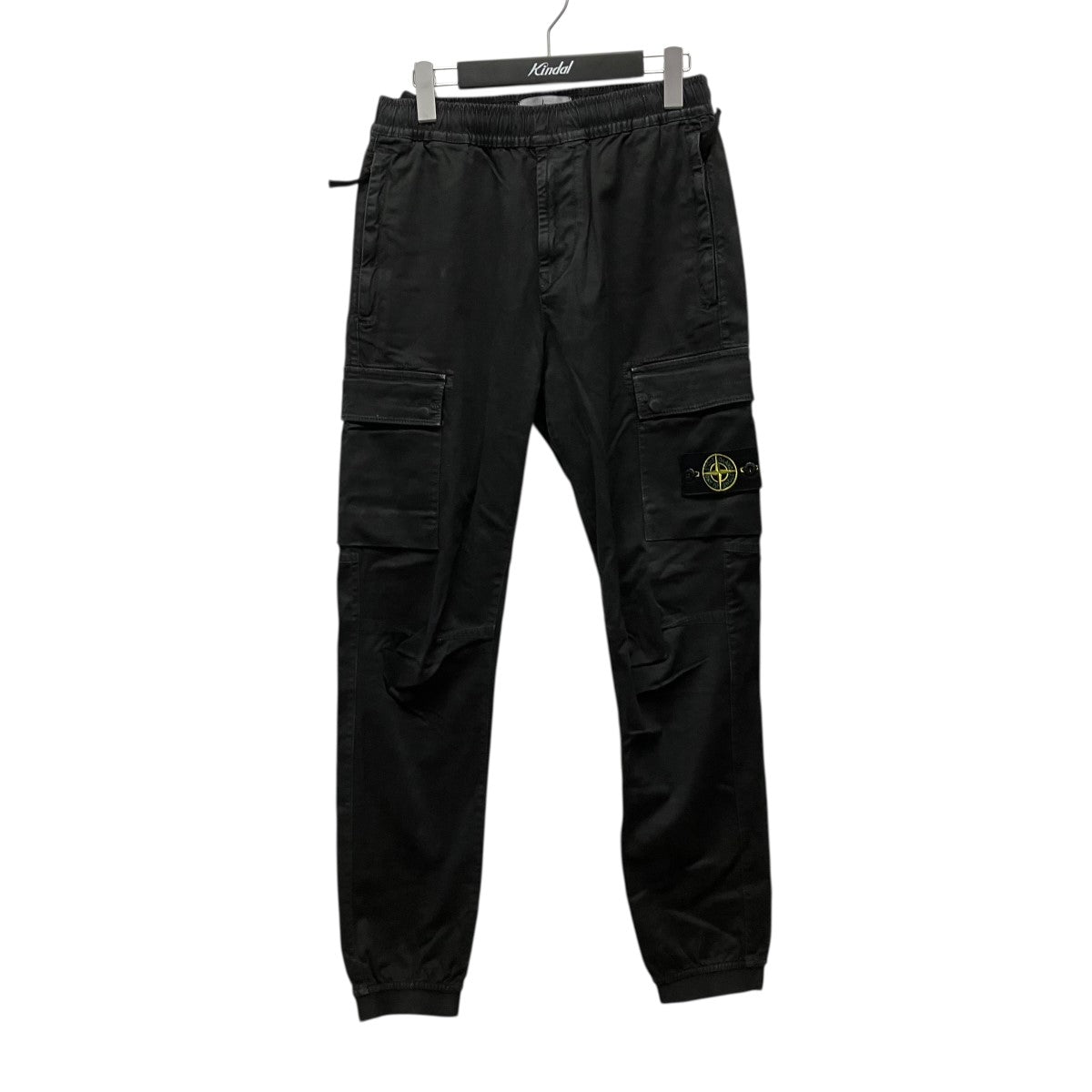 STONE ISLAND 汚れ加工パッチロゴカーゴイージーパンツ7715313L1 古着・中古-1枚目のアイテム画像
