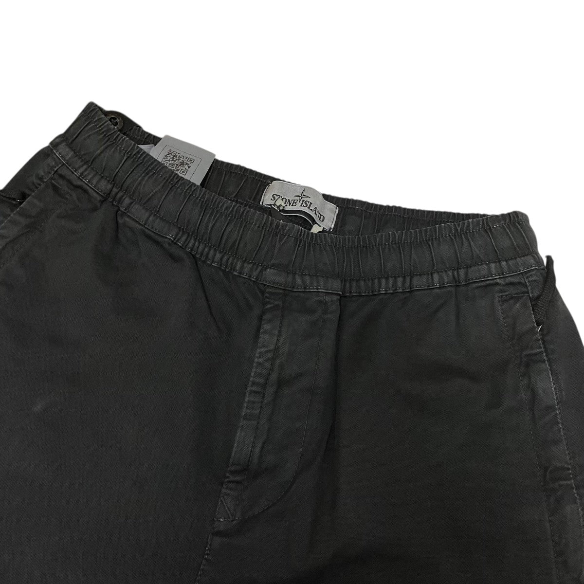 STONE ISLAND 汚れ加工パッチロゴカーゴイージーパンツ7715313L1 古着・中古-3枚目のアイテム画像