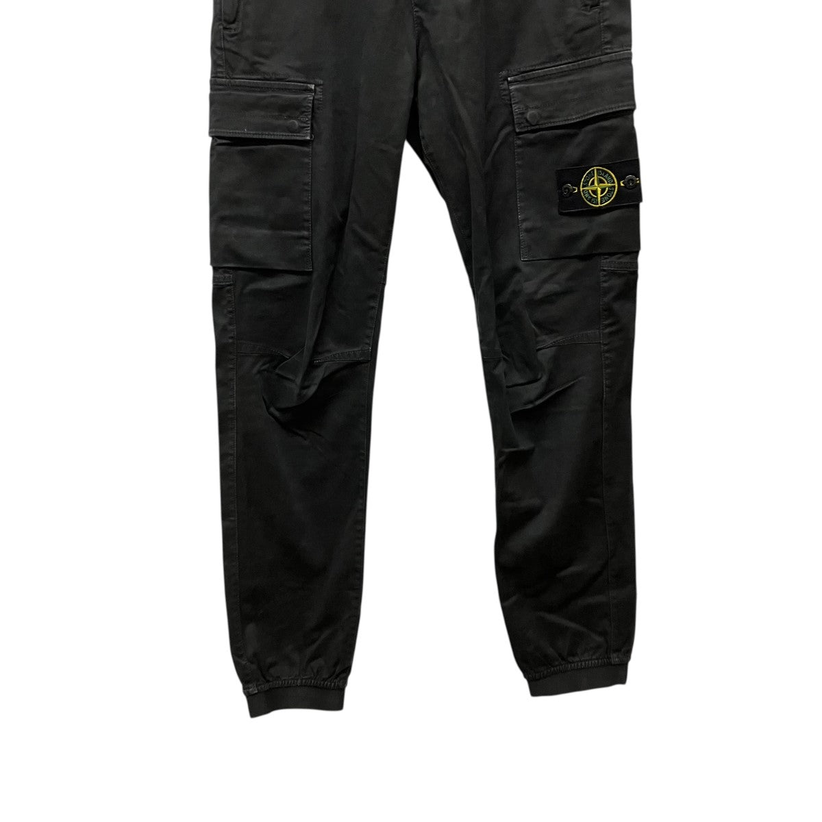 STONE ISLAND 汚れ加工パッチロゴカーゴイージーパンツ7715313L1 古着・中古-4枚目のアイテム画像