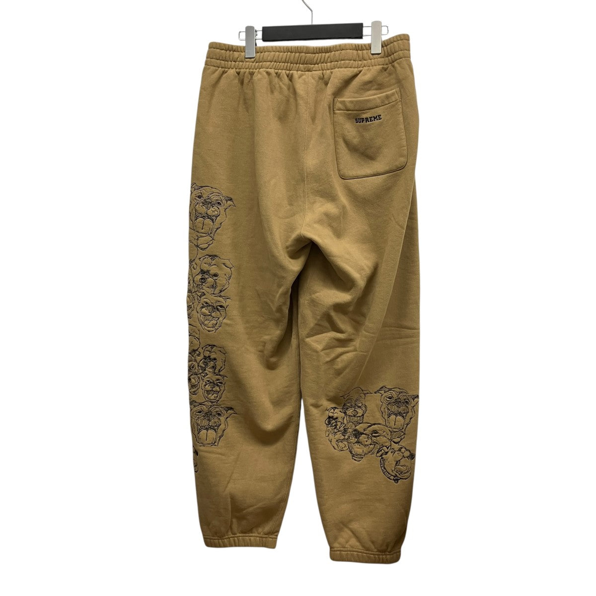 25SSPitbulls Embroidered Sweatpantドッグ刺しゅうスウェットパンツ
