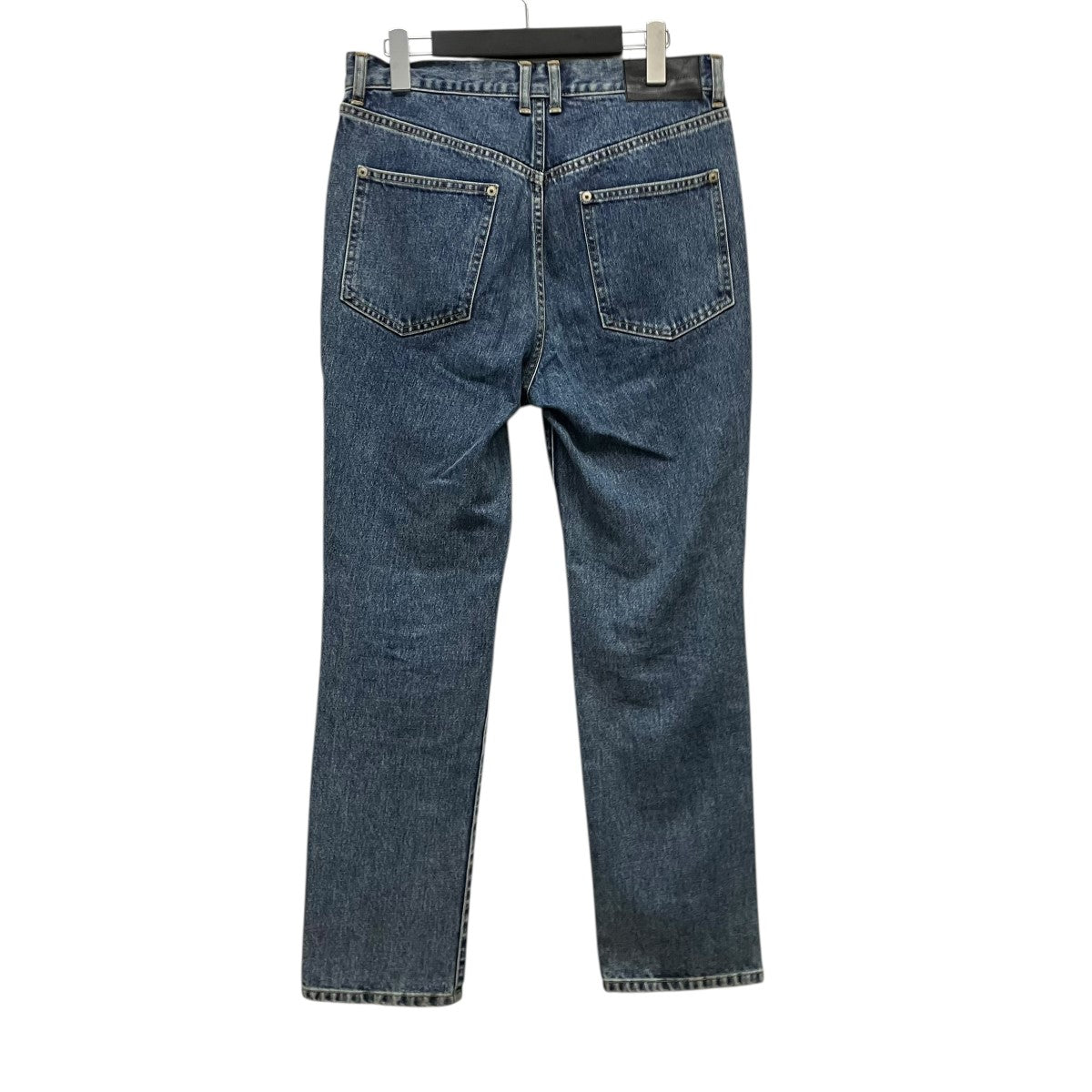 JOHN LAWRENCE SULLIVAN BLEACHED DENIM ZIPPED PANTSフロントジップデニムパンツ2A023-0321-56 古着・中古-2枚目のアイテム画像