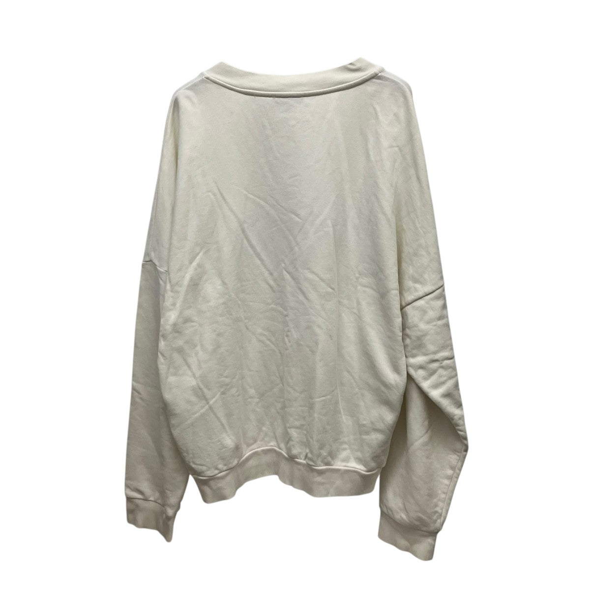 Gosha Rubchinskiy 陰陽ワッペン刺しゅうVネックスウェット 古着・中古-2枚目のアイテム画像