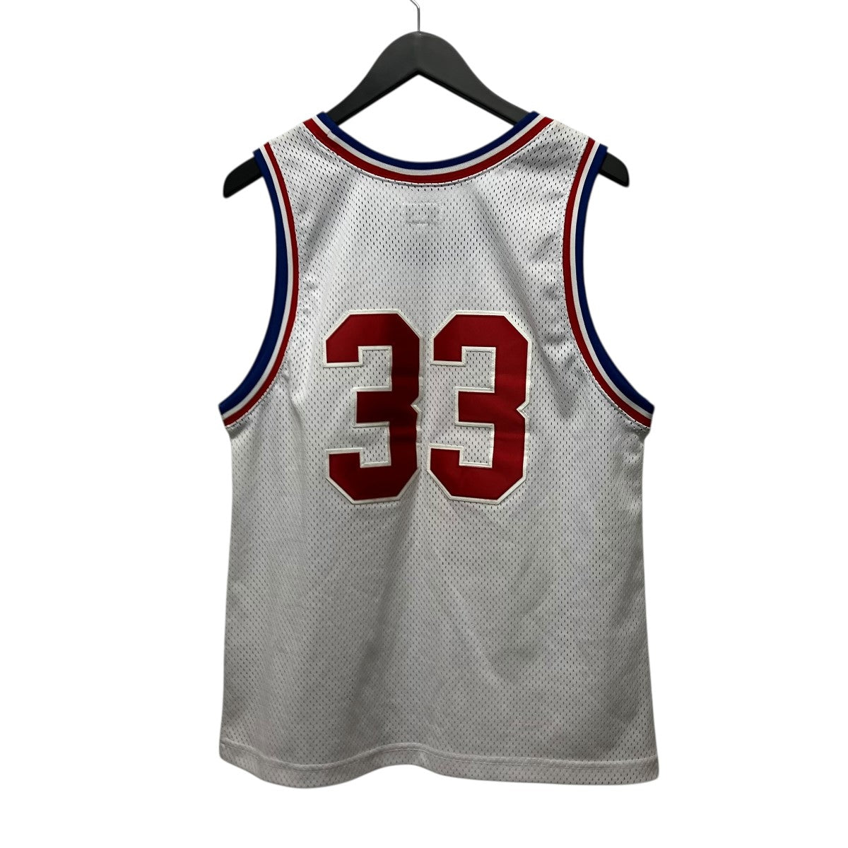 Supreme 15SSStar Basketball JerseyメッシュノースリーブロゴプリントゲームTシャツ 古着・中古-2枚目のアイテム画像