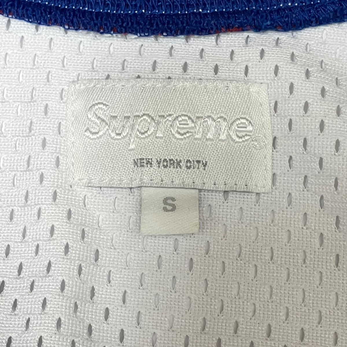 Supreme 15SSStar Basketball JerseyメッシュノースリーブロゴプリントゲームTシャツ 古着・中古-5枚目のアイテム画像