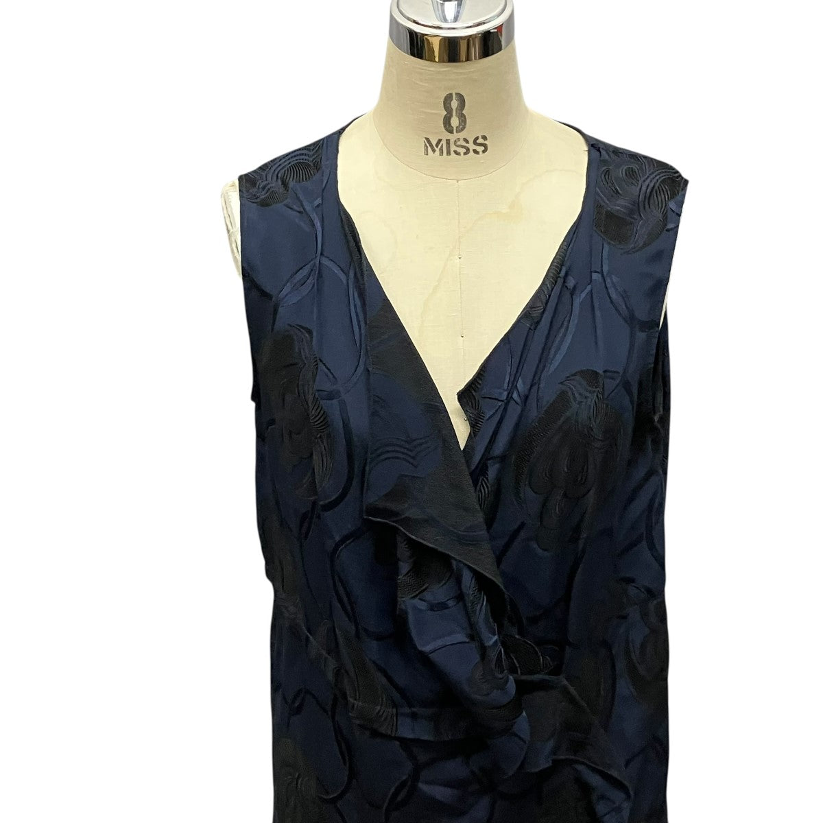 MARNI 22SSノースリーブ総柄ワンピースH15ABMAFK5A00TS867-JQB99 古着・中古-4枚目のアイテム画像