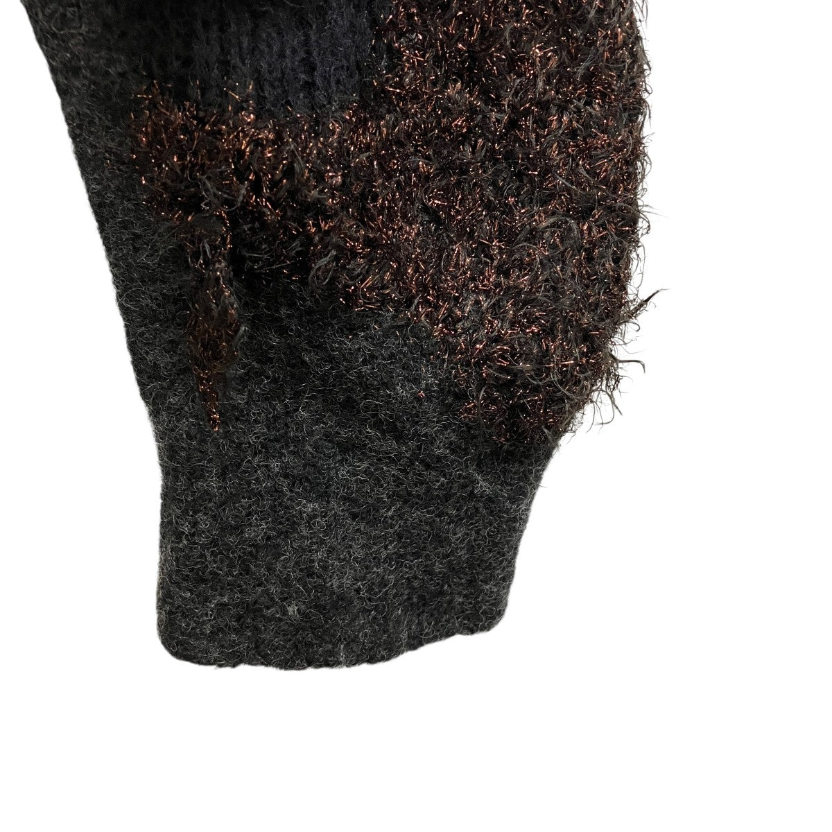 DIESEL モヘア混ラメニット 古着・中古-5枚目のアイテム画像