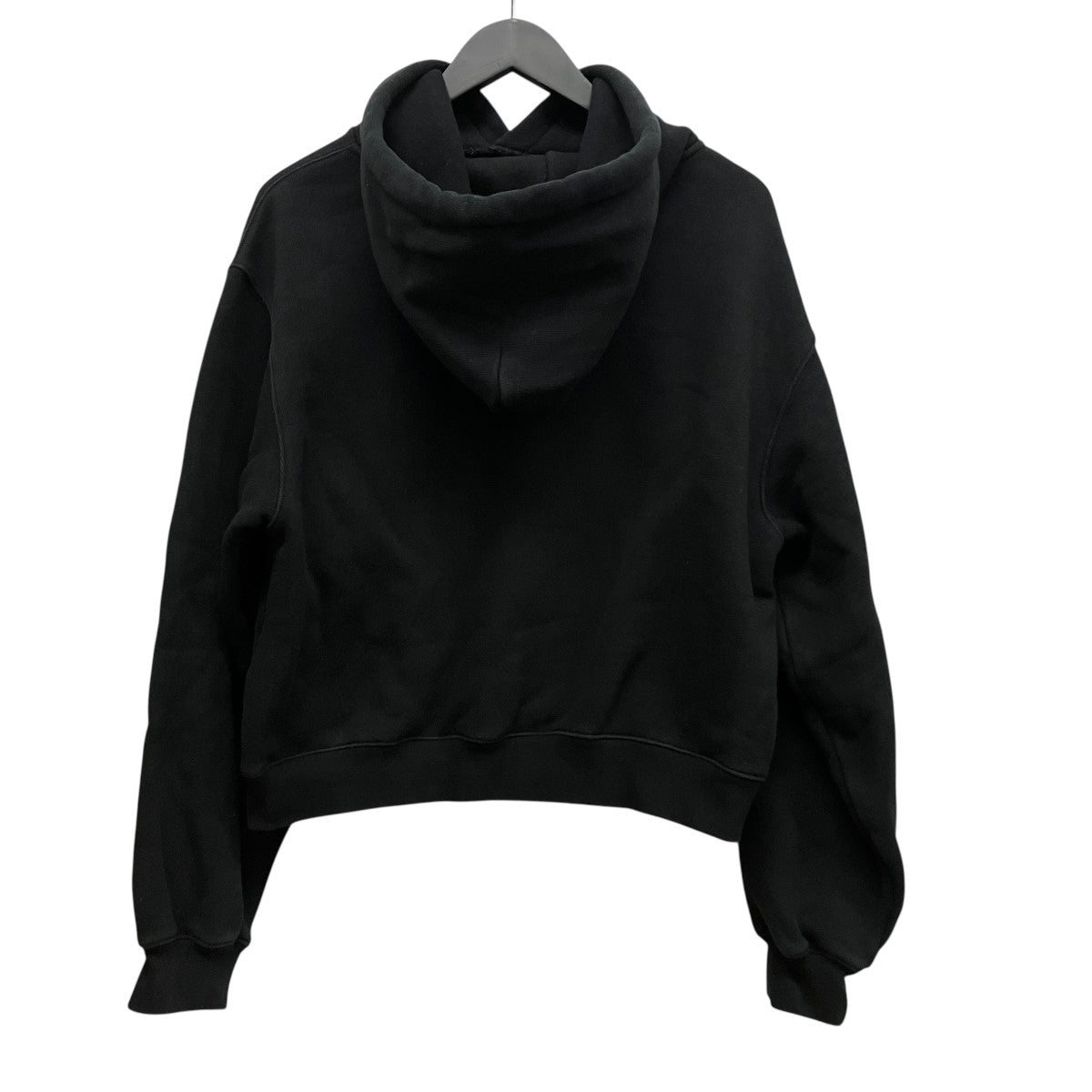ALEXANDER WANG ESSENTIAL TERRY HOODIE WITH PUFF PAINT LOGOロゴプルオーバーパーカー4CC3222069 古着・中古-2枚目のアイテム画像