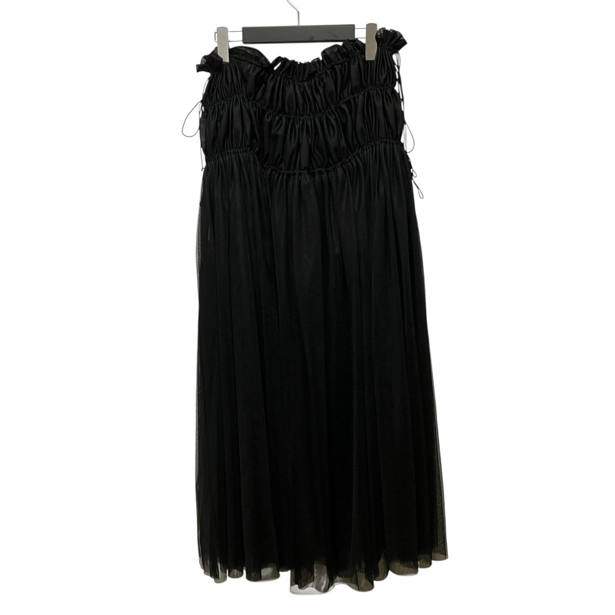 FETICO GATHERED TULLE MIDI SKIRTギャザーチュールスカートFTC242-0507 古着・中古-2枚目のアイテム画像