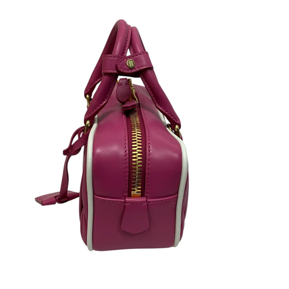 MIU MIU アルカディア マテラッセ２Wayショルダーハンドバッグ5BB142 古着・中古-3枚目のアイテム画像